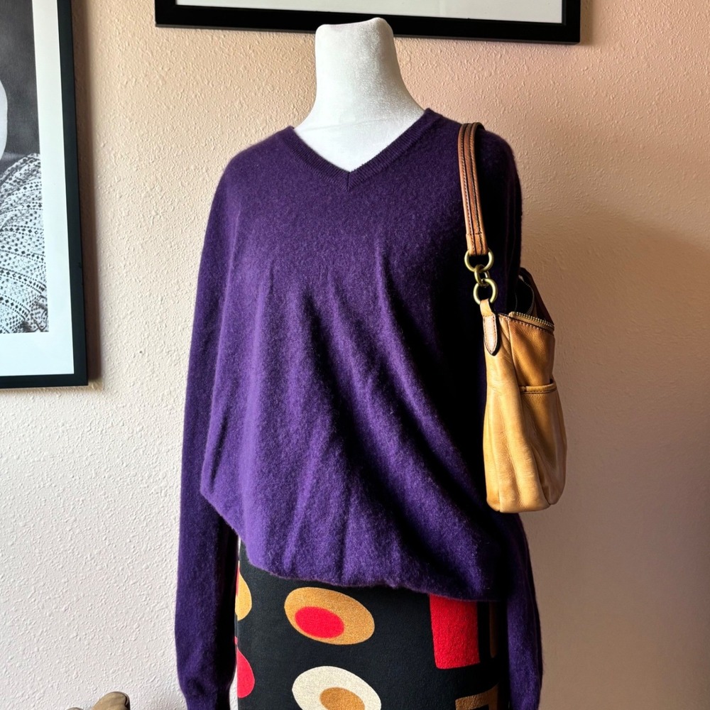 Vintage 90s Oversized Cashmere Sweater
